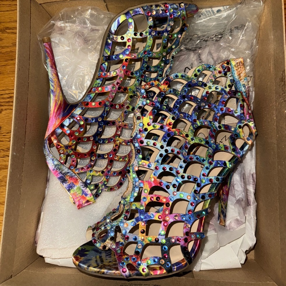 Zigi Soho Mermaid Cage Heels